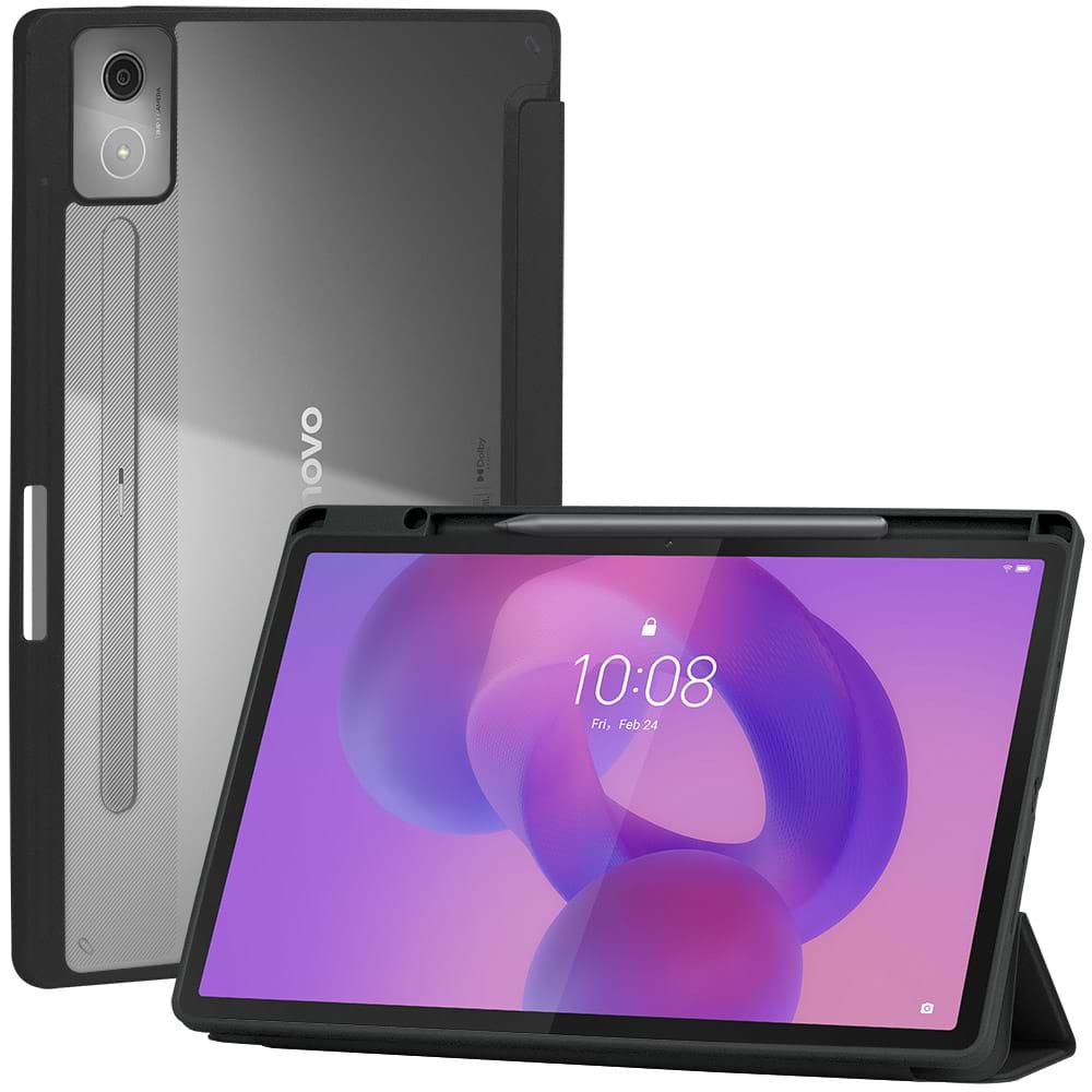 Чохол для планшету BeCover Soft Edge TPU з кріпленням for Lenovo Idea Tab Pro 12.7" Black (715554)